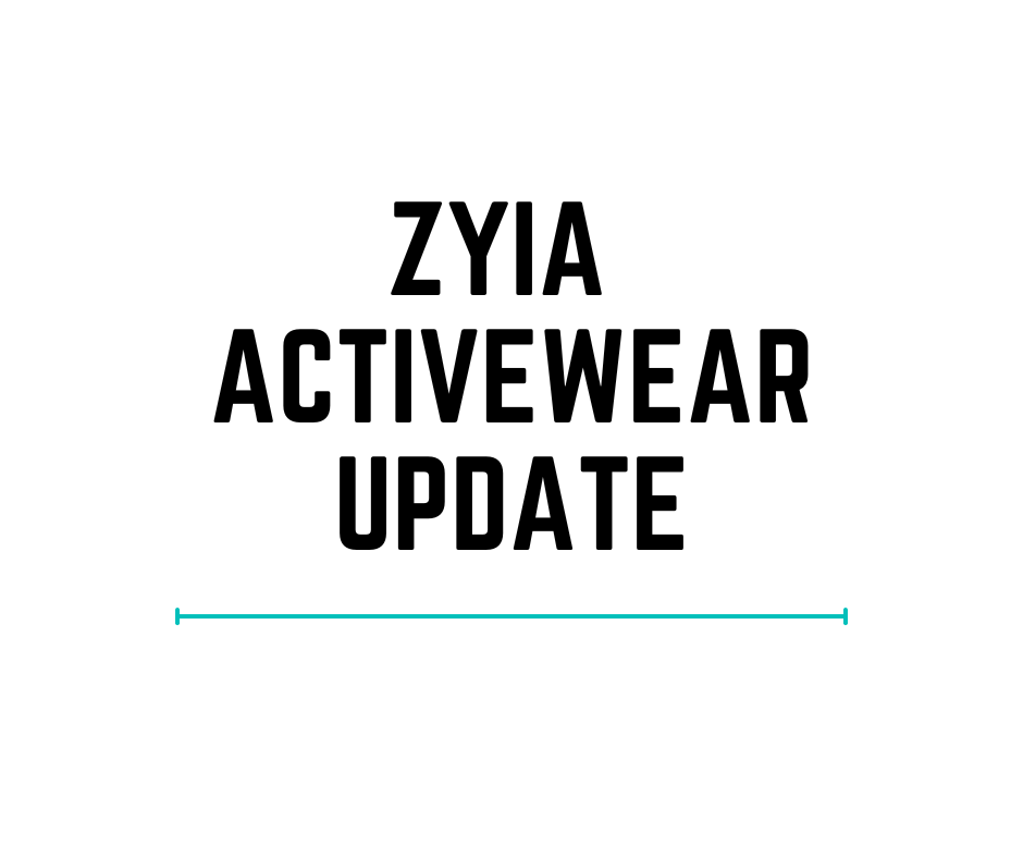 July 2025 Zyia Activewear Restocks for the Month!